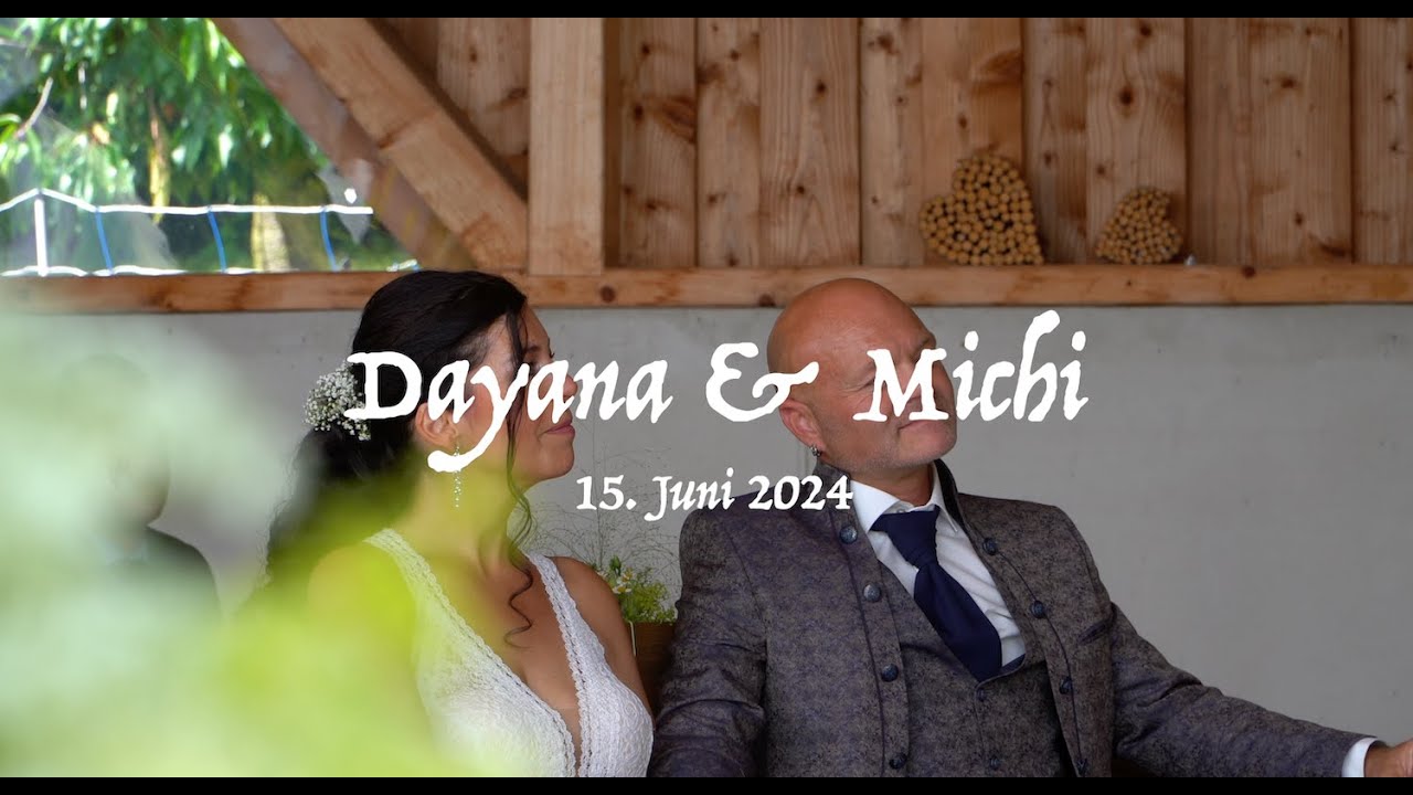 Hochzeitsfilm Dayana & Michi, Baden-Württemberg 2024 — Echtzeit Production